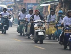 Rangkaian Perjalanan Vespa Menuju Vespa World Days 2024 di Indonesia