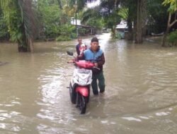 Banjir Melanda Binjai, Ratusan Rumah Terendam