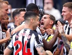 Newcastle United Menang Telak 3-0 atas Aston Villa di Liga Inggris