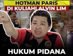 Alvin Lim Tantang Hotman Paris: “Buktikan Kekayaanmu!”