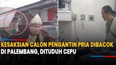 Calon Pengantin di Palembang Jadi Korban Pembacokan, Diduga Terkait Dendam Lama