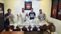 Penindakan Terhadap Minuman Keras Ilegal: Polresta Manado Sita 536,7 Liter Captikus