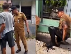 Insiden Lurah Terjatuh ke Parit: Ketegangan di Medan