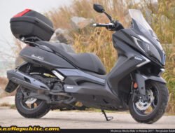 Kymco Downtown 250i 2025: Performa Tinggi dengan Desain Menawan