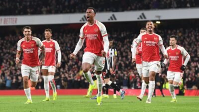 Arsenal Ambil Alih Posisi Teratas Liga Inggris Usai Kalahkan City