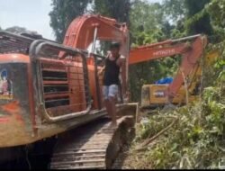 Polda Sumut Gagalkan Tambang Emas Ilegal di Madina: 14 Eskavator Disita, Tujuh Tersangka Ditangkap