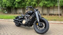 Napoleon Bob 500 di PRJ 2024—Keeway Dorong Big Bike Cruiser Bobber dengan V-Twin 475 cc Injeksi, ABS Dual Channel, dan TCS