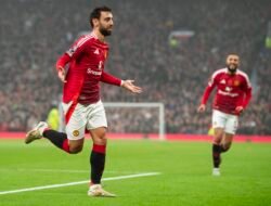 Sejarah di Lapangan Hijau: Bruno Fernandes Kini Pemegang Rekor Assist Terbanyak Manchester United