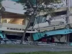 General Santos City digegarkan gempa 7.9; bangunan 9 tingkat tumbang, lebih 40 dipercayai masih tertimbus